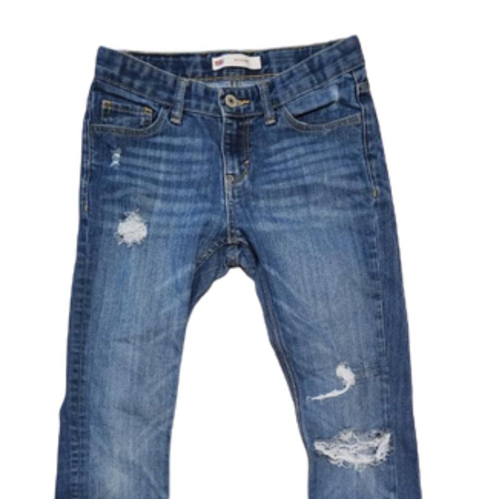 Levi's Blue Straight Leg Jeans || sz 10 || EUC